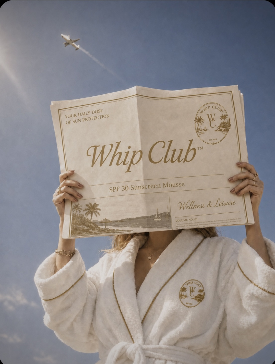 Whip Club editorial — daily dose of sun protection